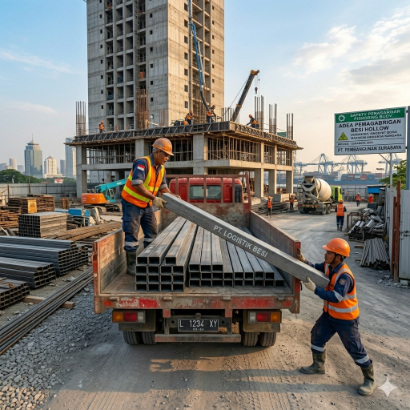 MENGAPA BESI HOLLOW LEBIH EFISIEN DIBANDINGKAN PROFIL SOLID ATAU WF?